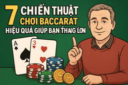 7 chiến thuật chơi Baccarat hiệu quả giúp bạn thắng lớn