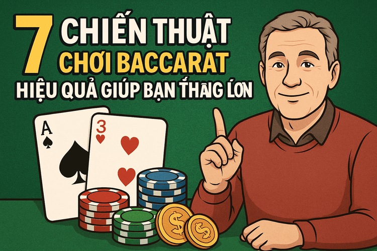 7 chiến thuật chơi Baccarat hiệu quả giúp bạn thắng lớn